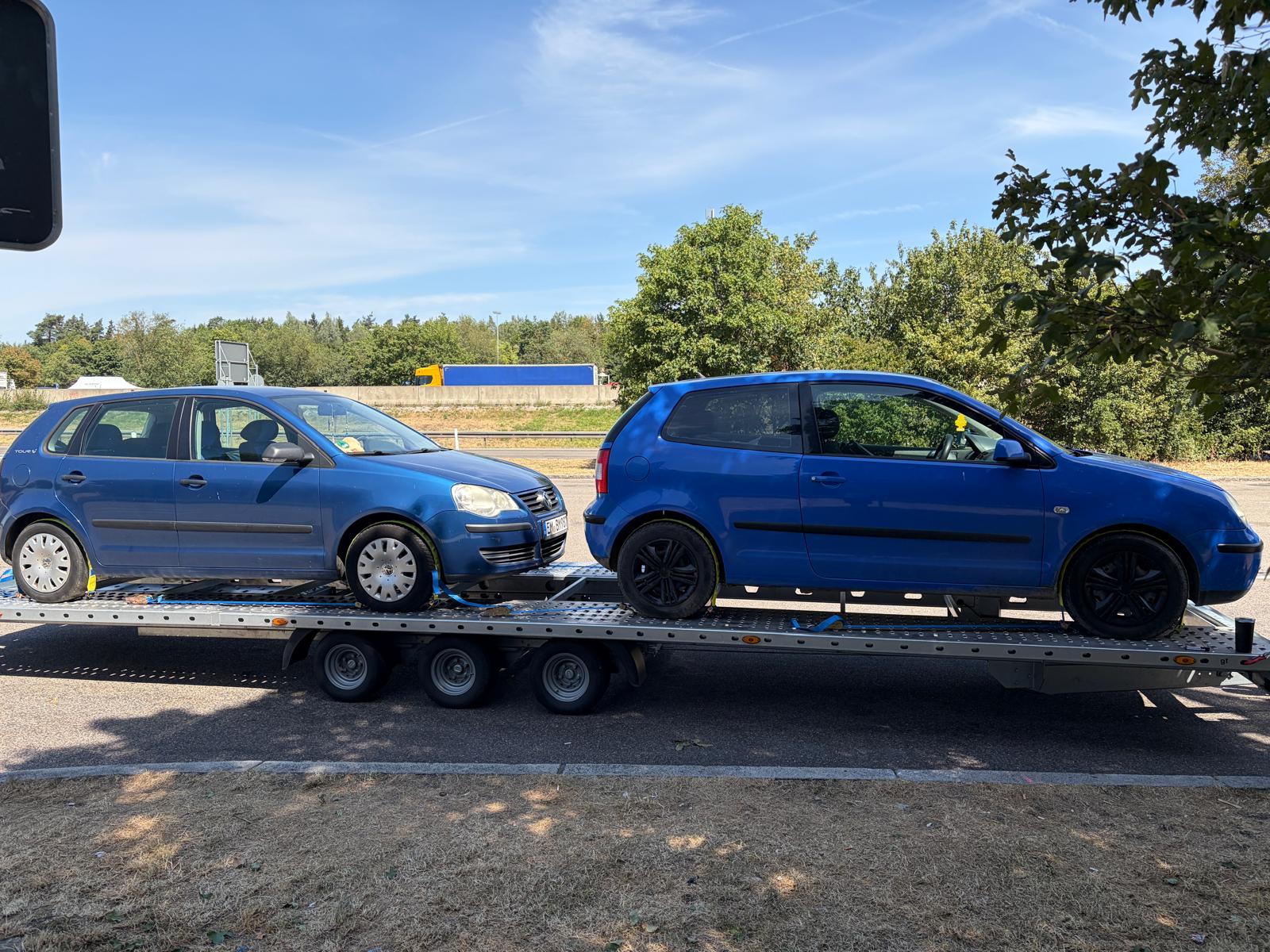 Transport auto pe platformă dublă — GCN Tractări Auto