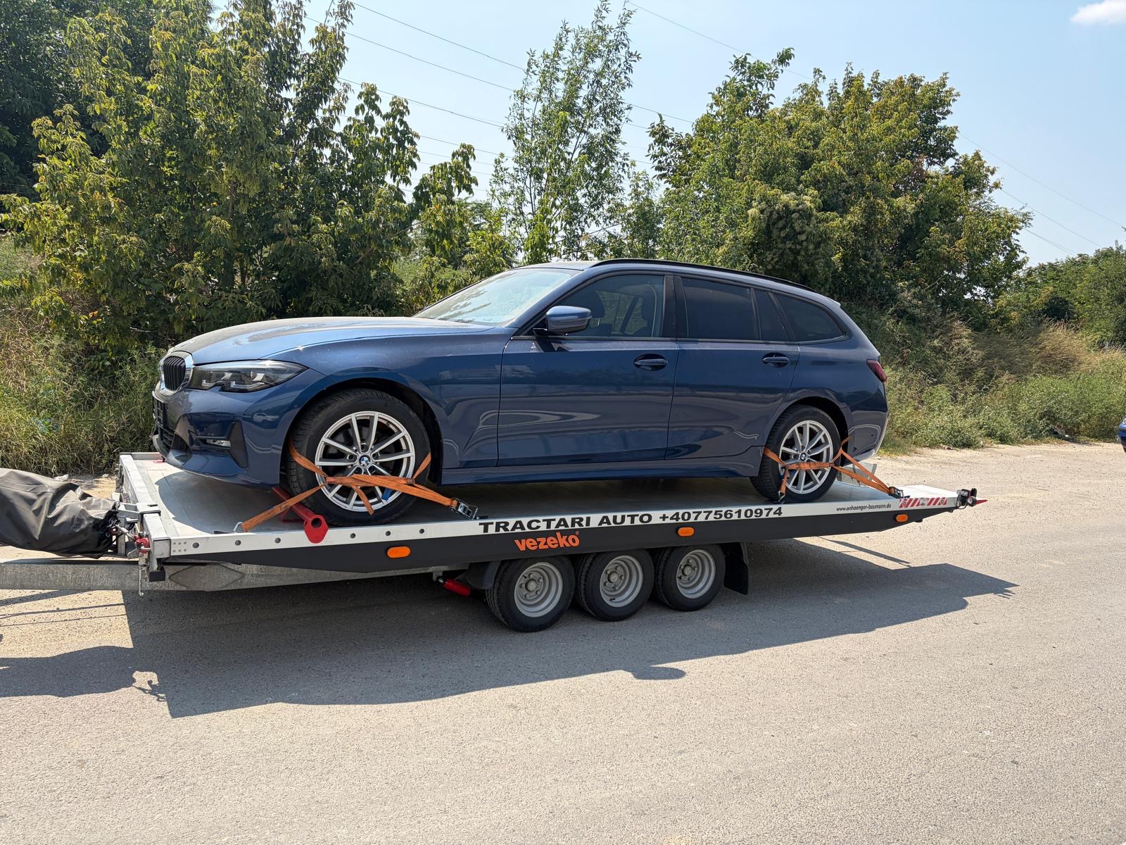 Transport autoturism cu remorcă — GCN Tractări Auto