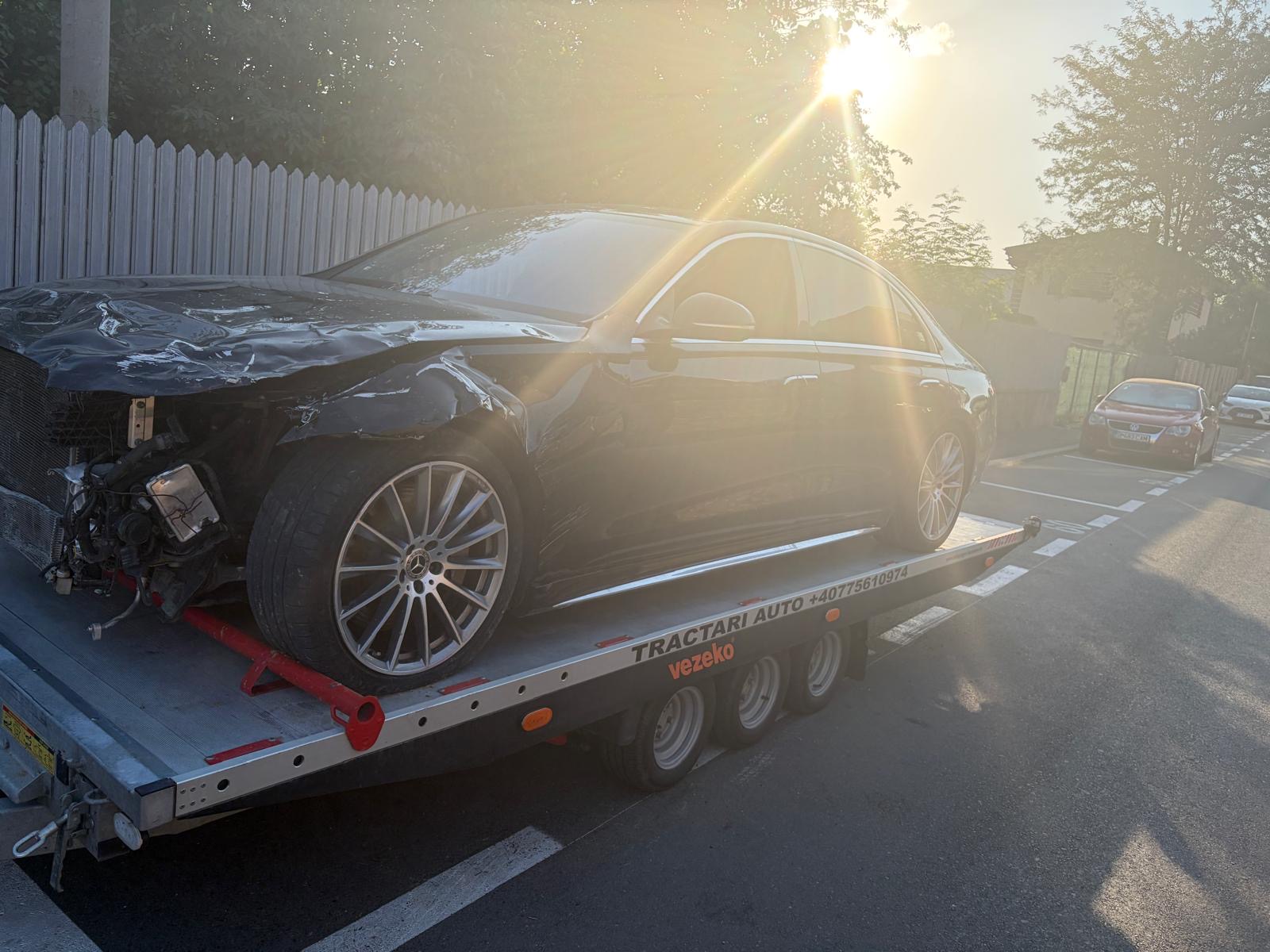 Autoturism încărcat pentru transport — GCN Tractări Auto