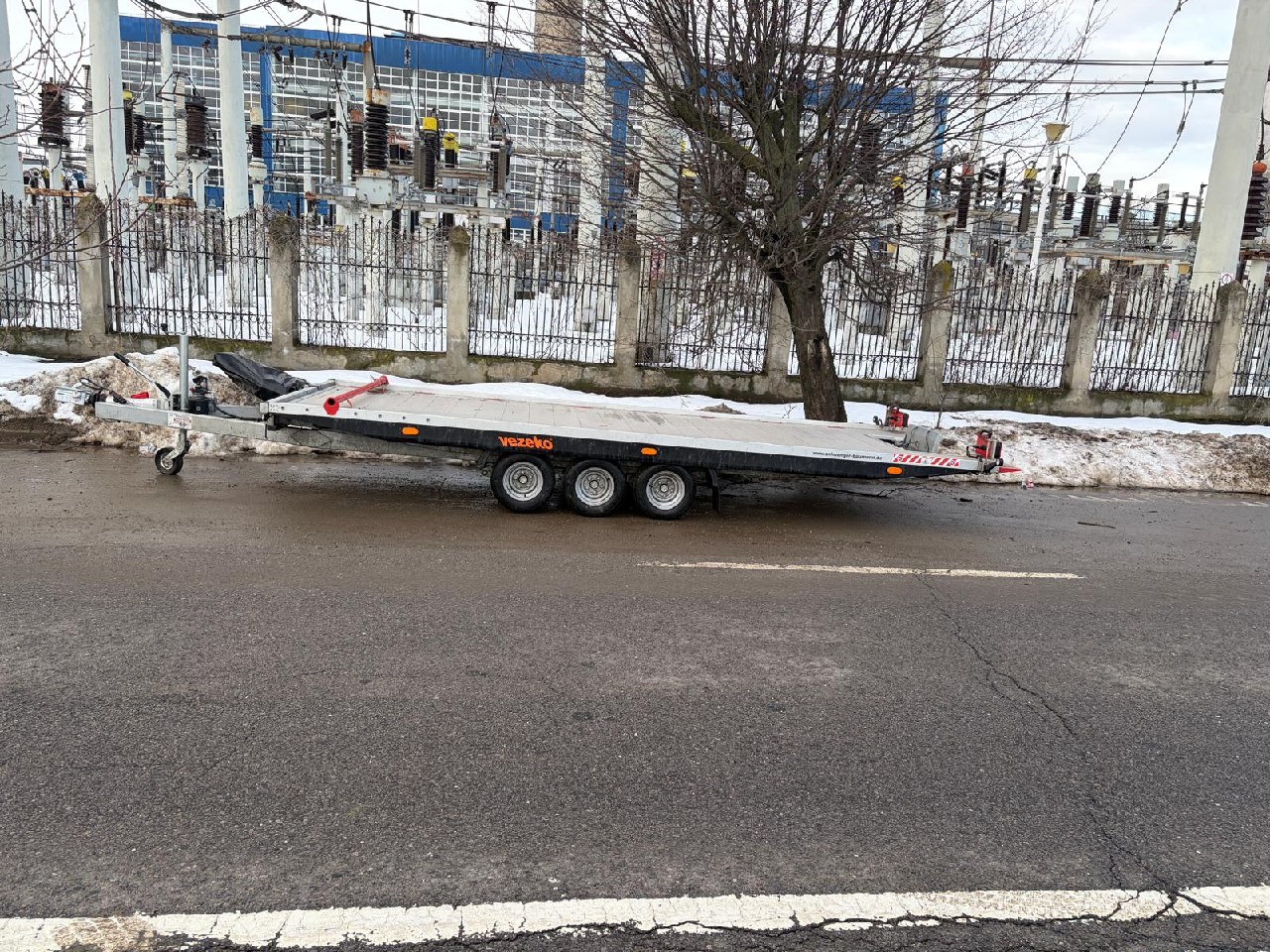 Remorcă pentru transport auto GCN