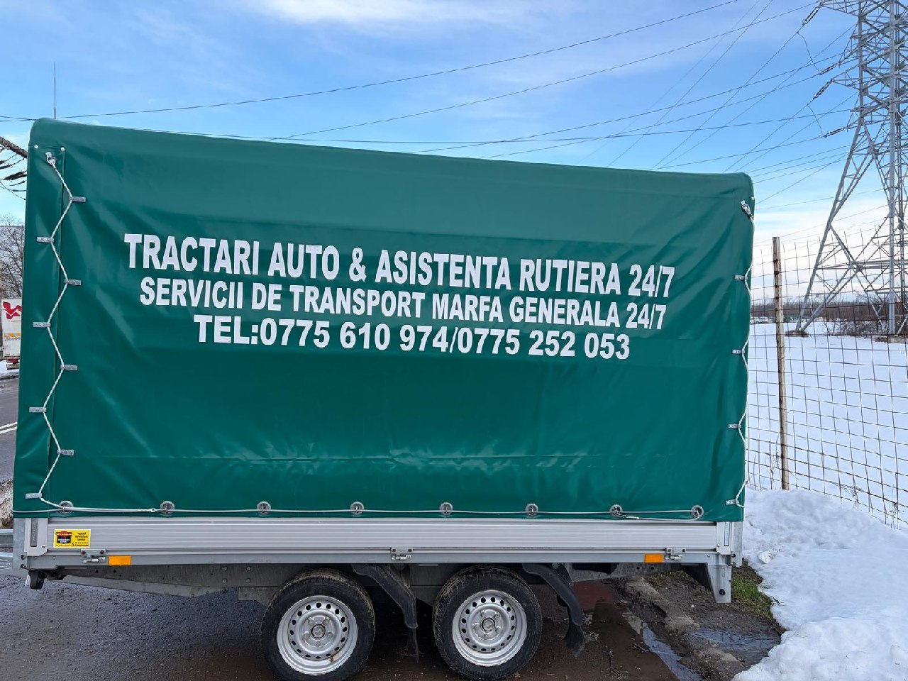 Remorcă pentru transport marfă GCN