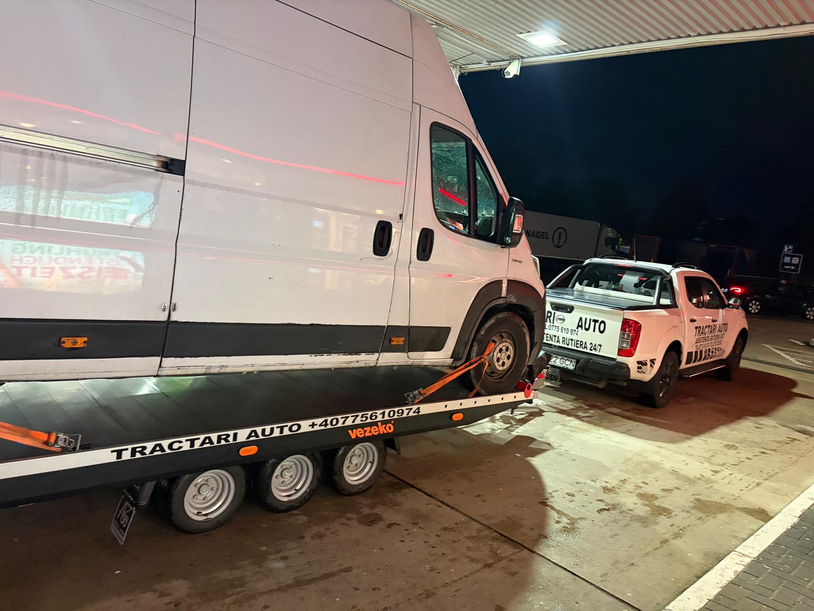 GCN Tractări Auto tractare dubă